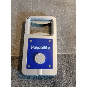 Payability keychain bottle opener flashlight utility